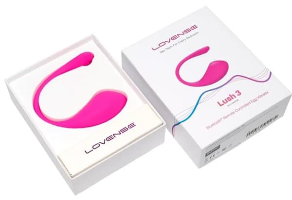 Dụng cụ trứng rung Lovense Lush 3 điều khiển xa bằng điện thoại
