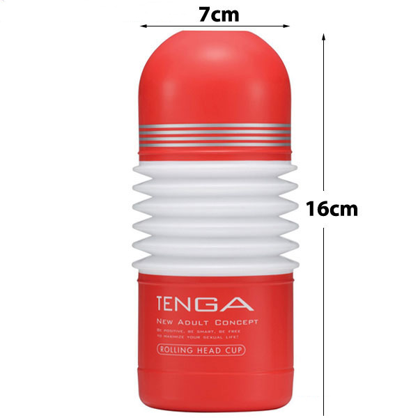 Kích thước Cốc thủ dâm Tenga Rolling Head