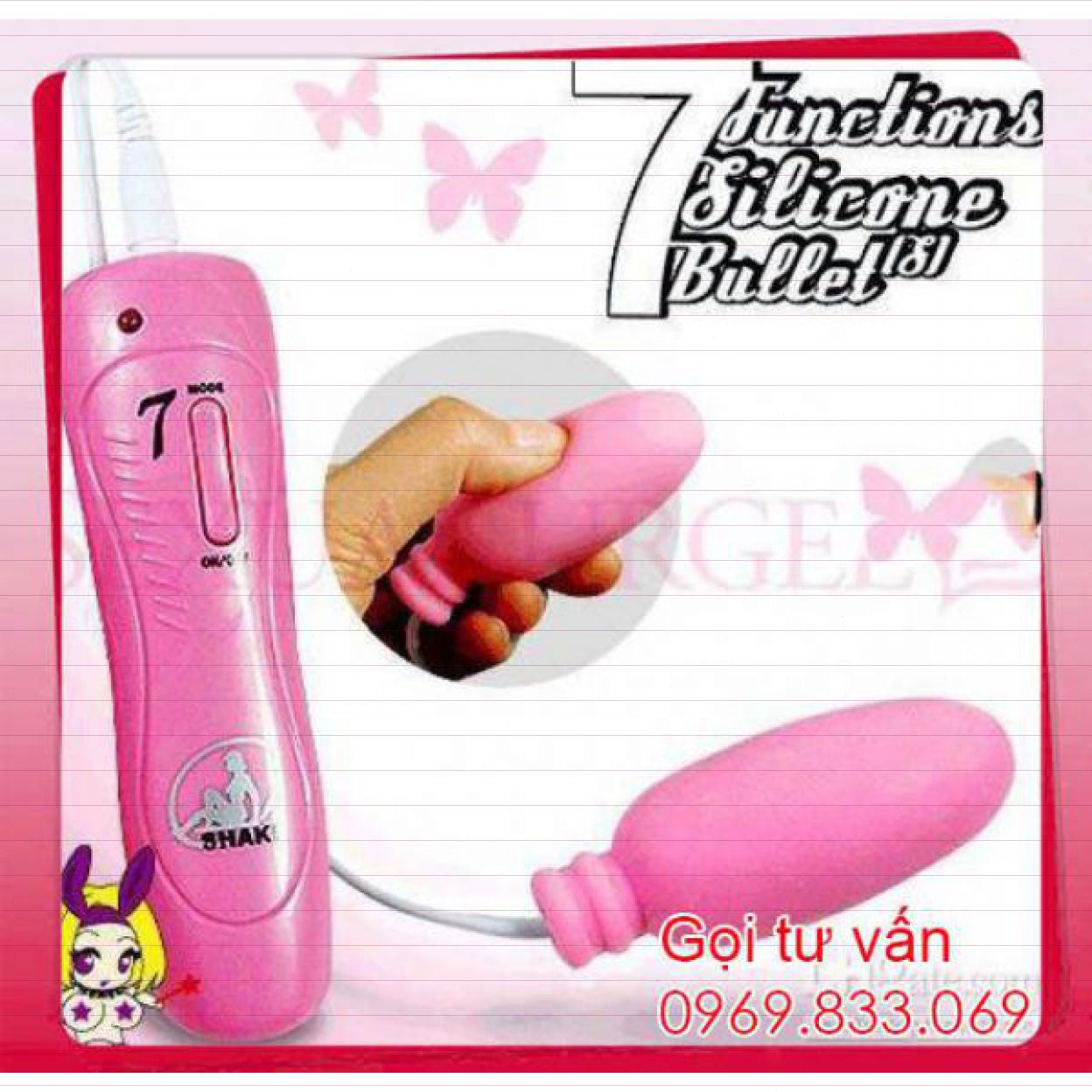 Phân phối Trứng rung tình yêu siêu mềm 7 chế độ  mới nhất 