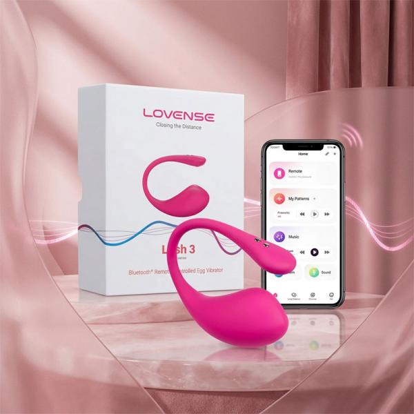 Shop bán Dụng cụ trứng rung Lovense Lush 3 điều khiển xa bằng điện thoại  nhập khẩu 