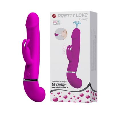 Dương vật silicon siêu rung Pretty Henry