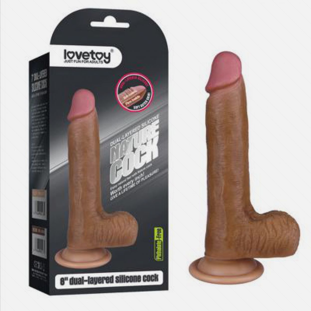 Nơi bán Dương vật hít tường lovetoy 8,0  cao cấp 