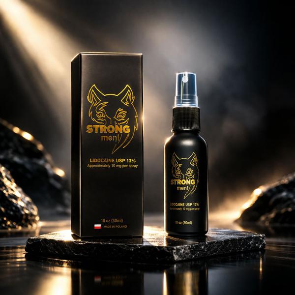 Phân phối Chai thuốc xịt chống xuất tinh sớm STRONG MEN chính hãng  nhập khẩu 