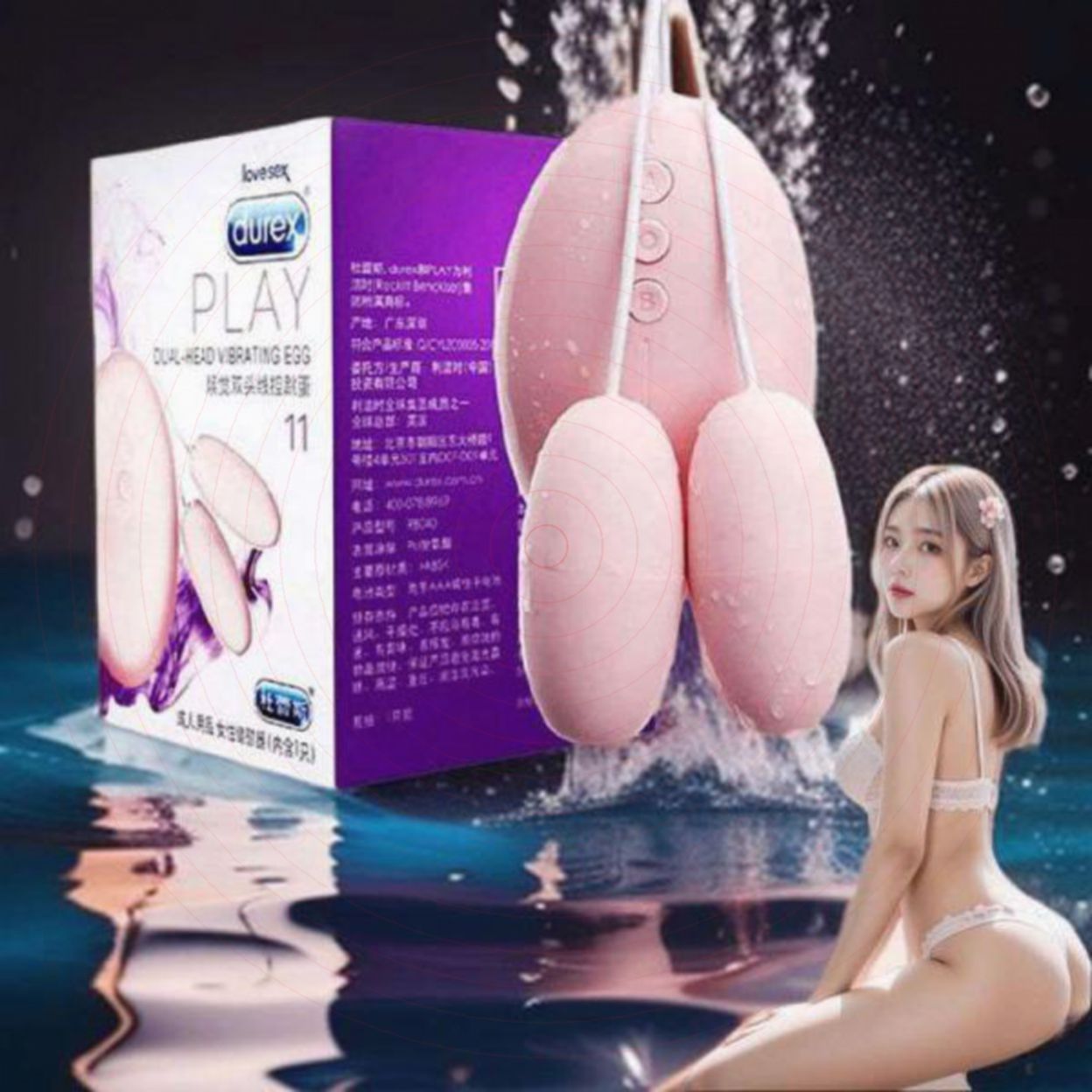 Trứng Rung 2 Đầu Durex Play Thông Minh – “Sướng” Đến Phát Khóc 